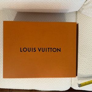 Authentic Louis Vuitton boot box. Box for size 12 boots.
